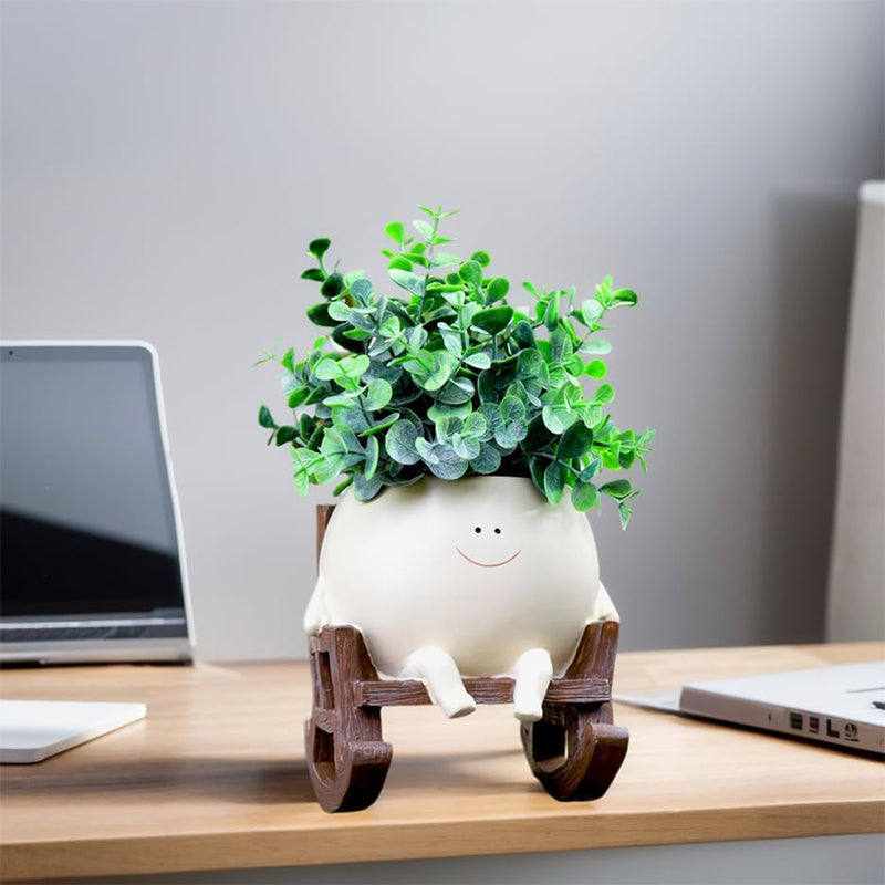 Smily Face Planter Pot