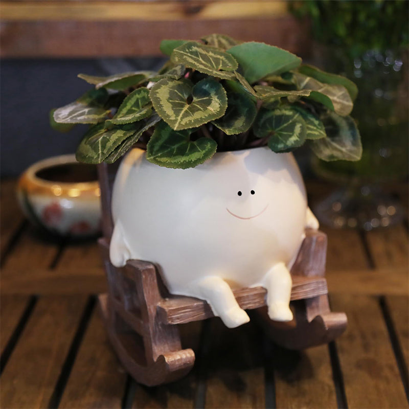 Smily Face Planter Pot