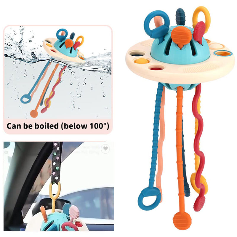 UFO Silicone Pulling Toy