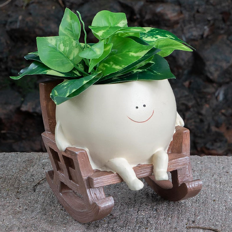 Smily Face Planter Pot