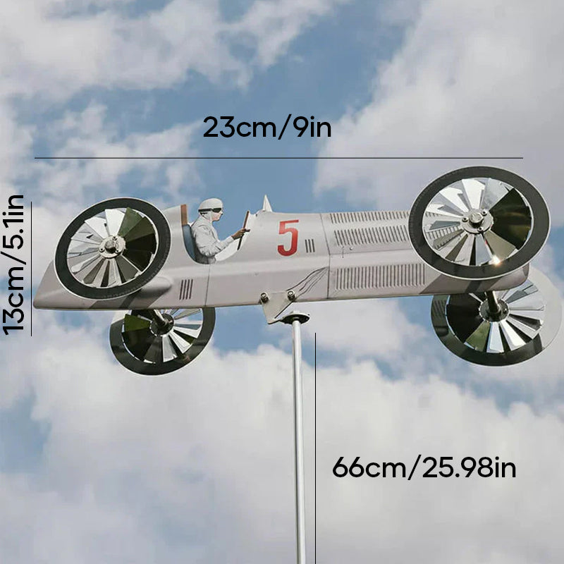 Garden Racer Windmill（23*13cm/9in*5.1in）