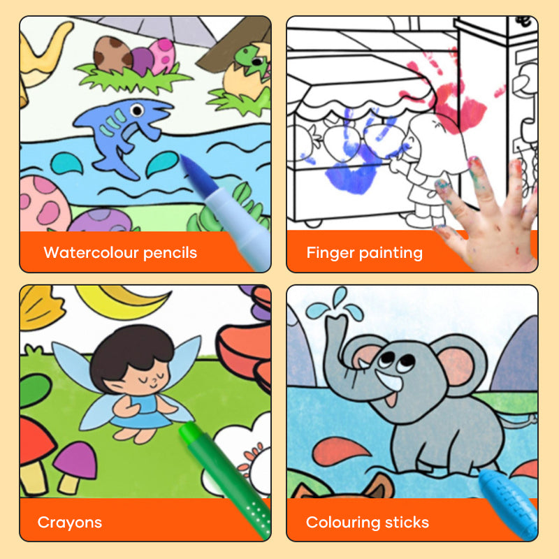 Children's Drawing Roll Coloring Paper