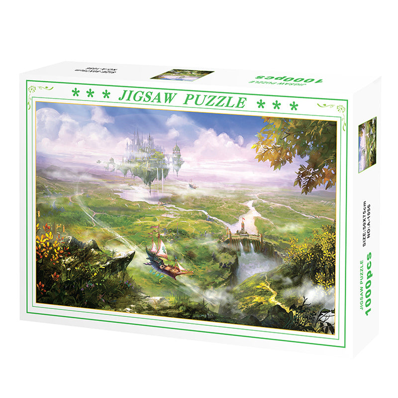 Cartoon Landscape Jigsaw Puzzle（1000pcs）