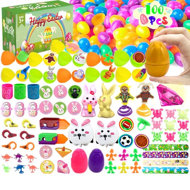 Prefilled Easter Eggs with Toys