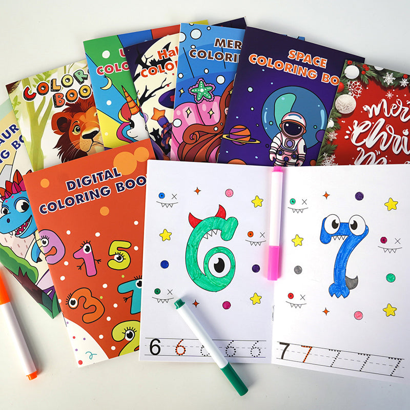 Children Cartoon Doodle Drawing（8 pcs）