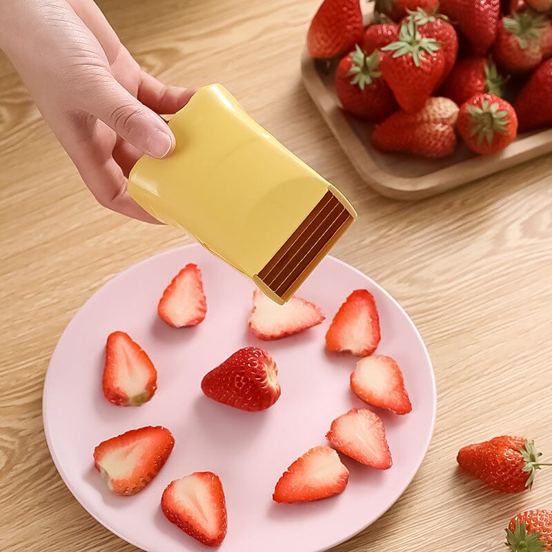 Fruit Egg Stainless Steel Cup Slicer