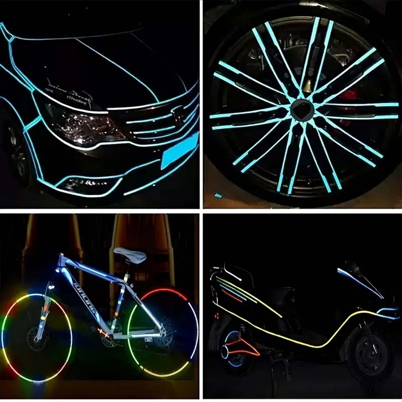 Bicycle Reflective Stickers: 8M