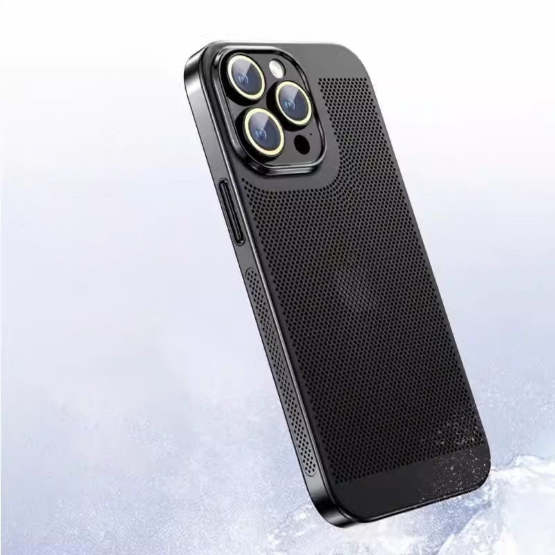 Electroplating Heat Dissipation Phone Case for IPhone