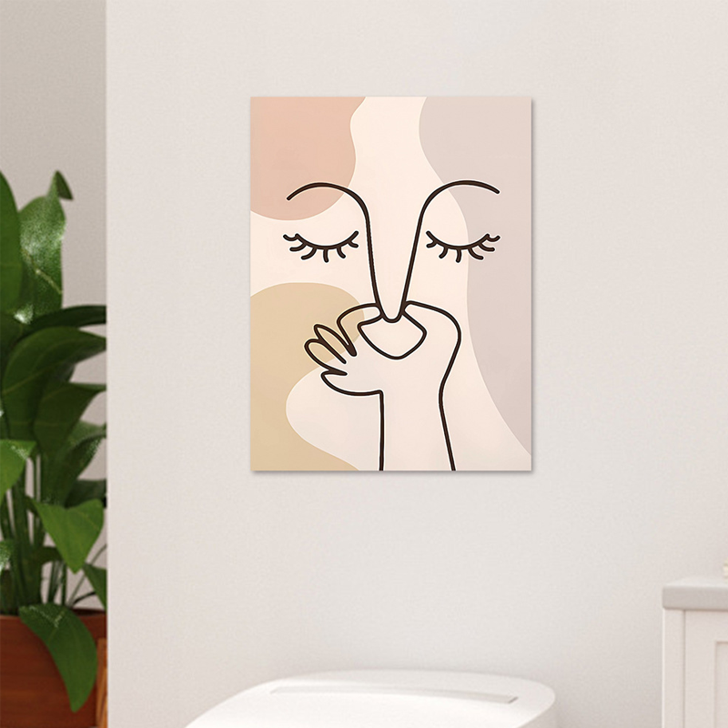 Pinching Nose Wall Sticker