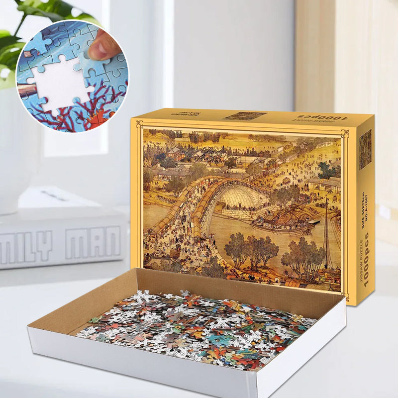 Cartoon Landscape Jigsaw Puzzle（1000pcs）