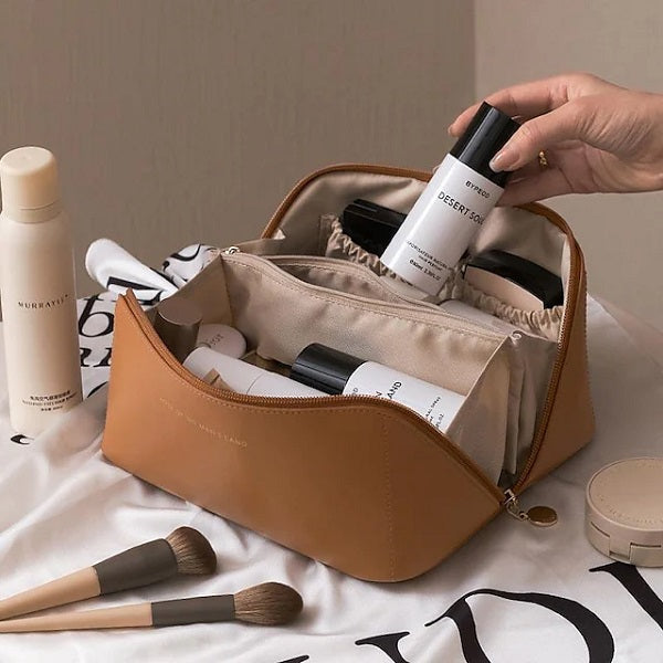 PU Portable Travel Cosmetic Storage Bag