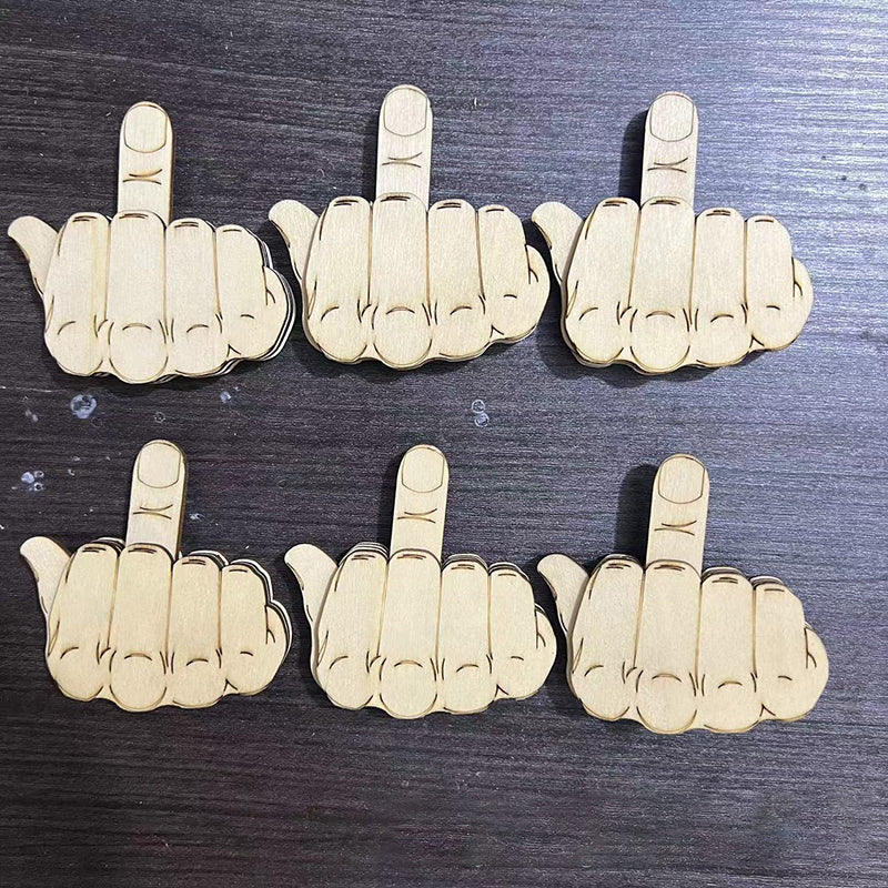 Middle Finger Brooch Material Pack(one hand)