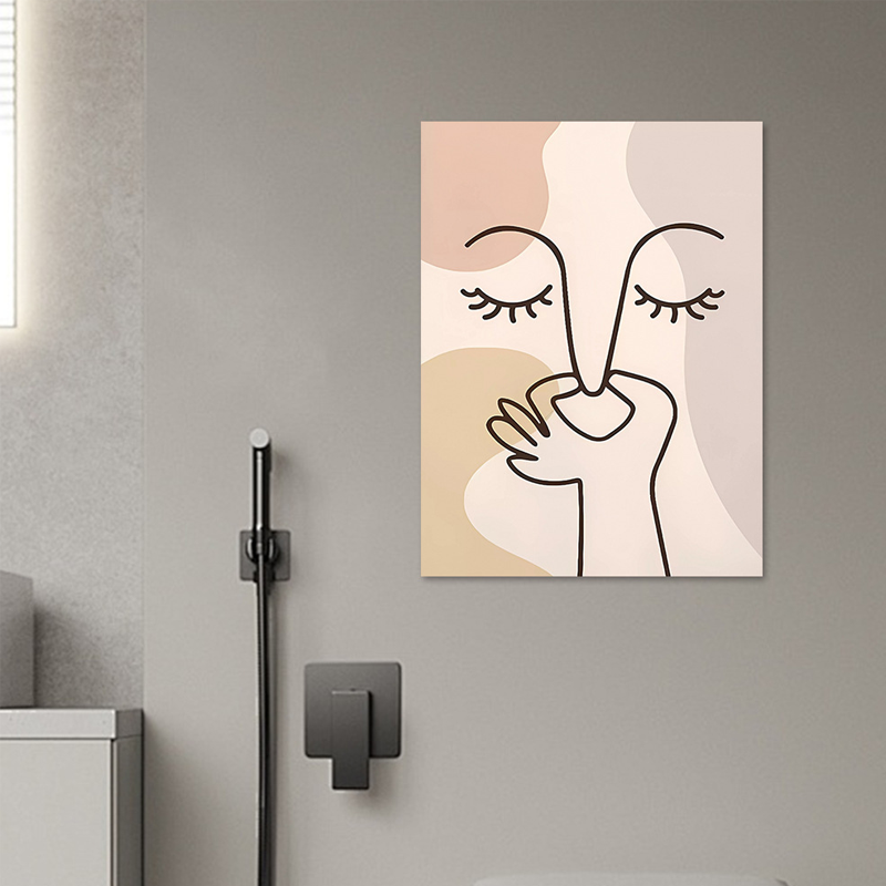 Pinching Nose Wall Sticker