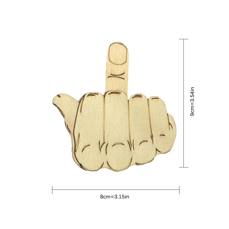 Middle Finger Brooch Material Pack(one hand)