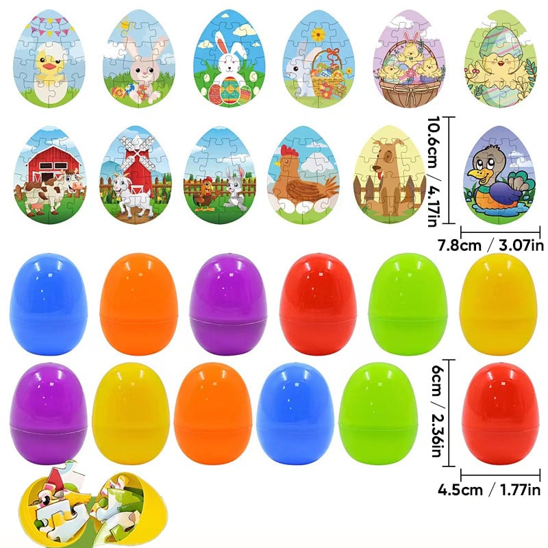 Prefilled Easter Eggs with Toys