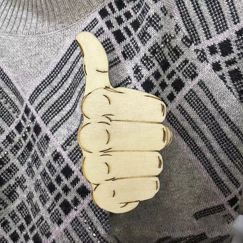 Middle Finger Brooch Material Pack(one hand)