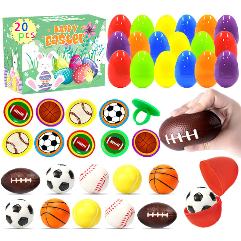 Prefilled Easter Eggs with Toys