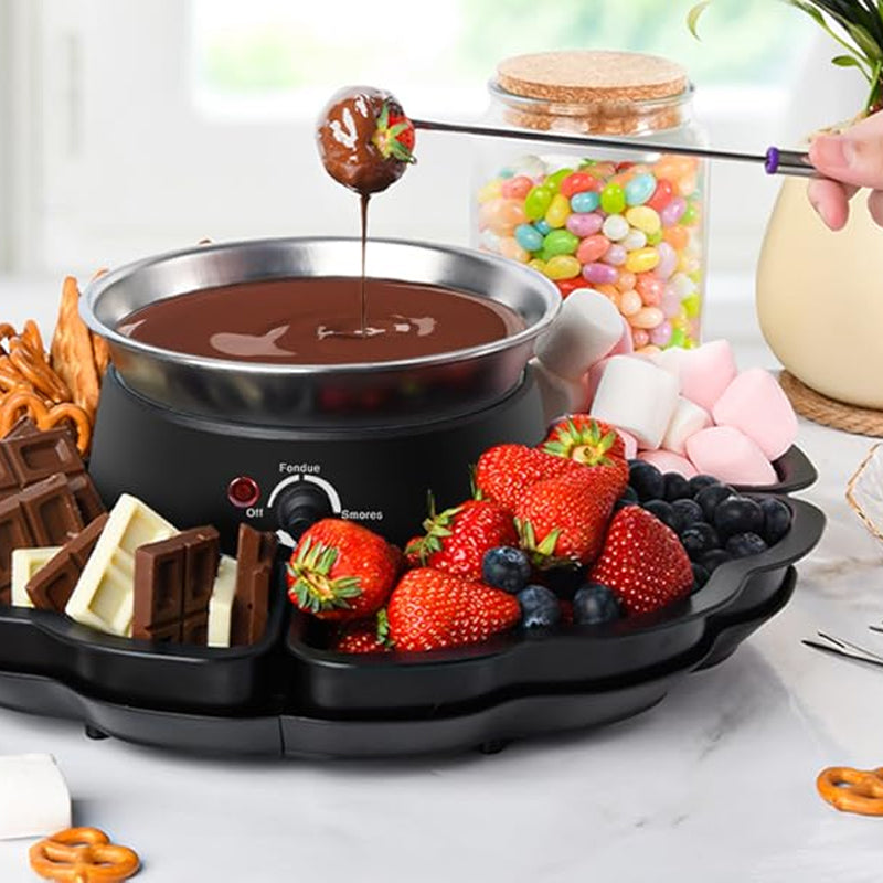 2 In 1 Smores Maker & Fondue Set