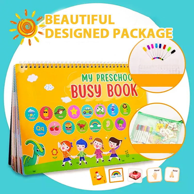 💖Montessori Busy Book for Toddlers