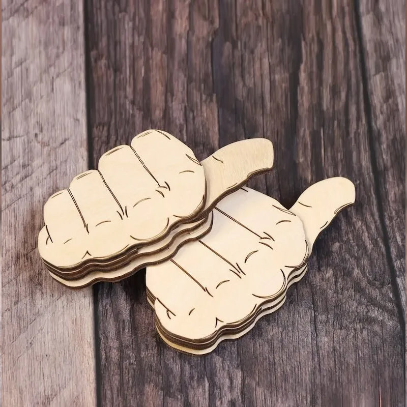 Middle Finger Brooch Material Pack(one hand)