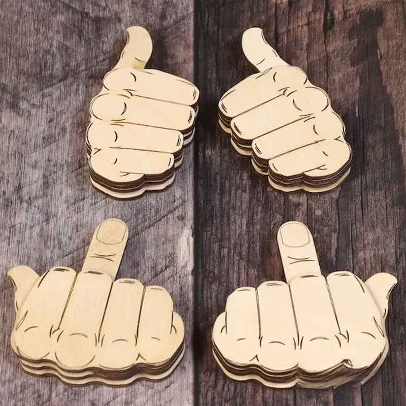 Middle Finger Brooch Material Pack(one hand)