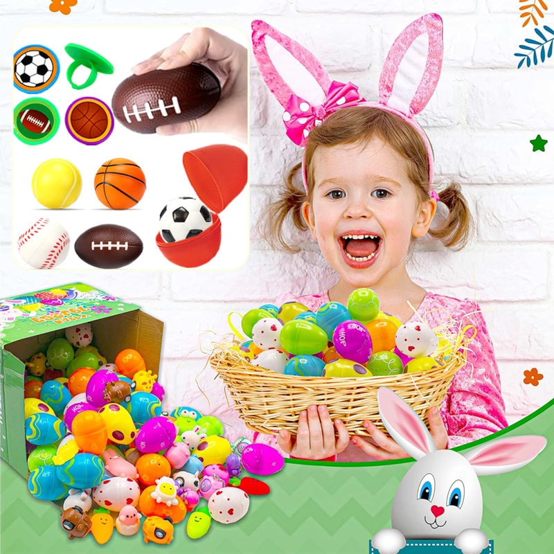 Prefilled Easter Eggs with Toys