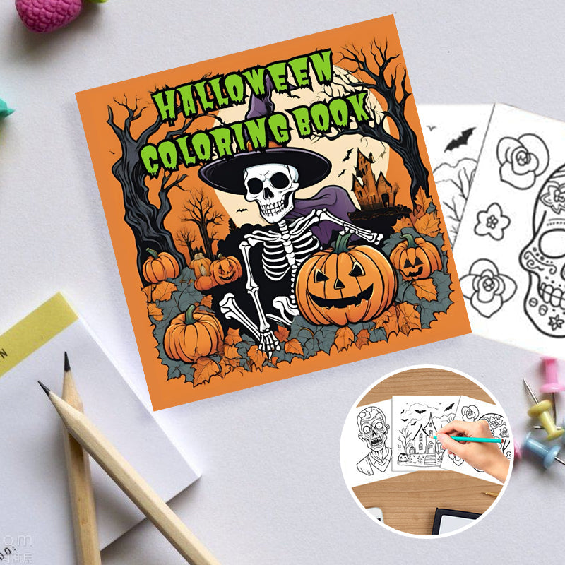 Halloween Coloring Book