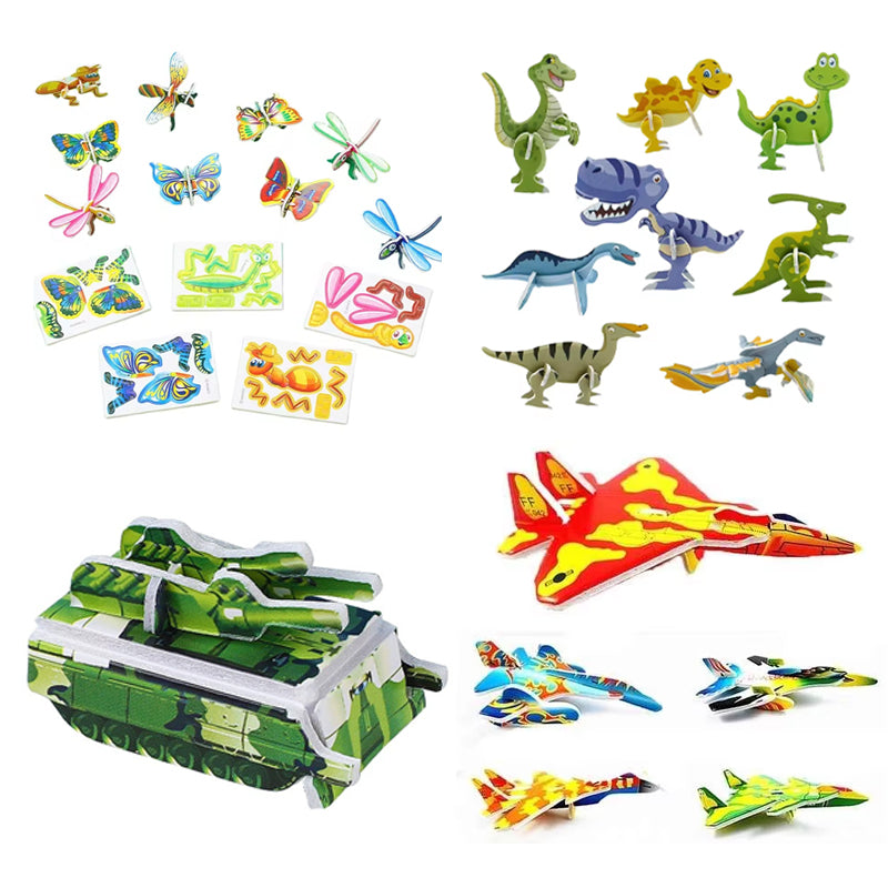 🦖Children's Educational 3D Puzzle Toy(Set of 10pcs)