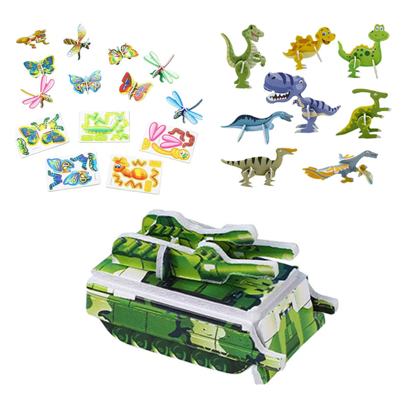 🦖Children's Educational 3D Puzzle Toy(Set of 10pcs)