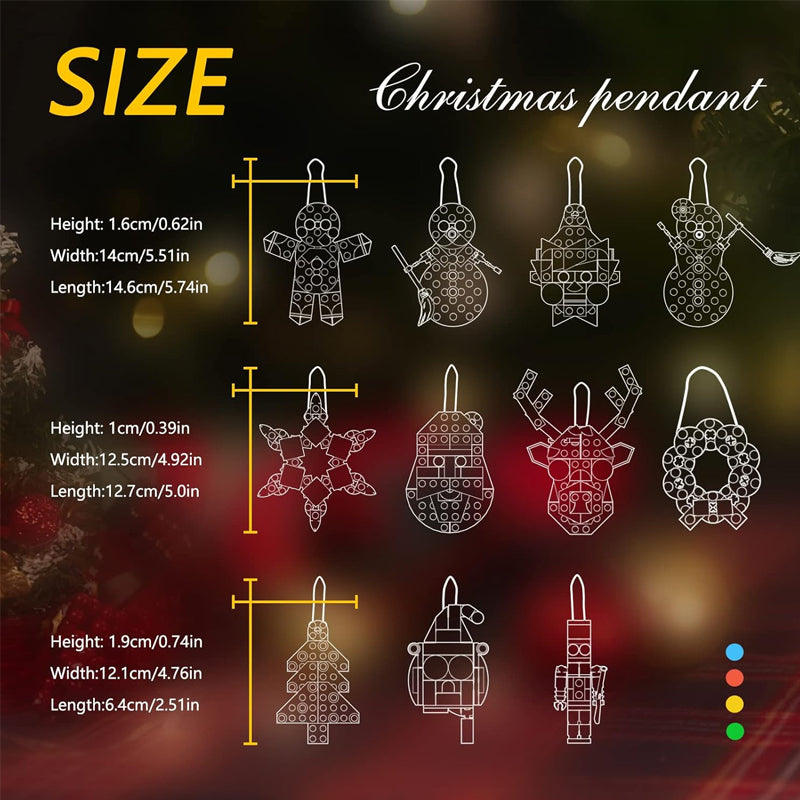 Christmas Tree Ornaments Building Kits