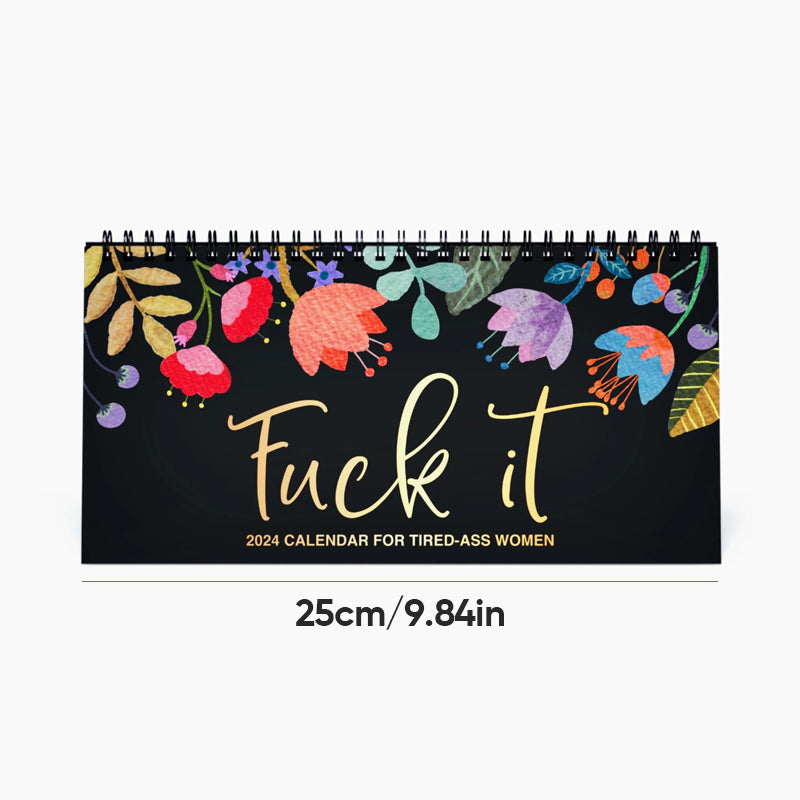 2025 new Calendar For Tired-Ass Mom(25cm * 12.5cm / 9.8in * 4.9in)