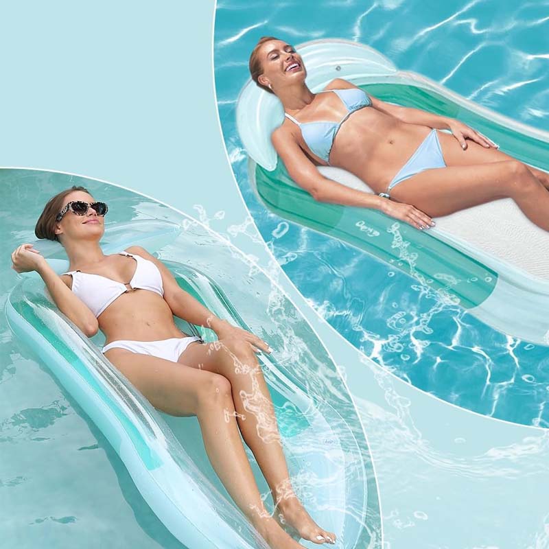 Inflatable Backrest Float Bed