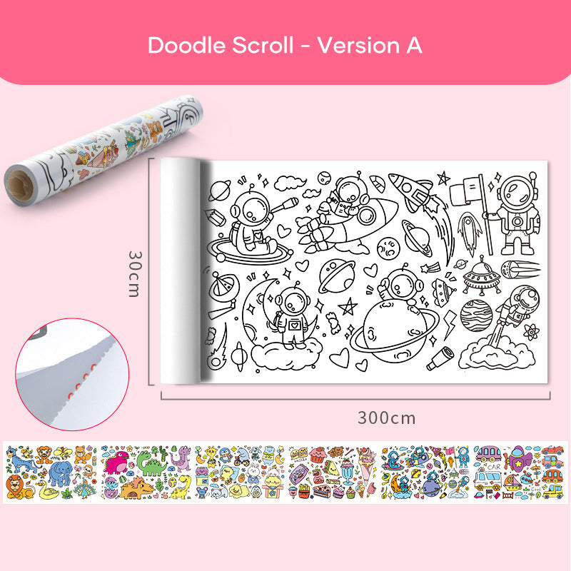 Children's Drawing Roll Coloring Paper