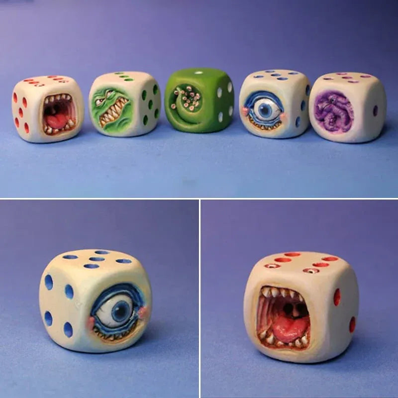 Monster Dice(set of 5 pcs)