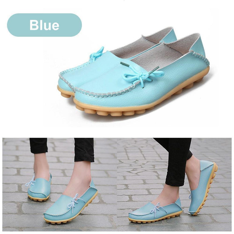 Comfortable Flat Leather Shoes