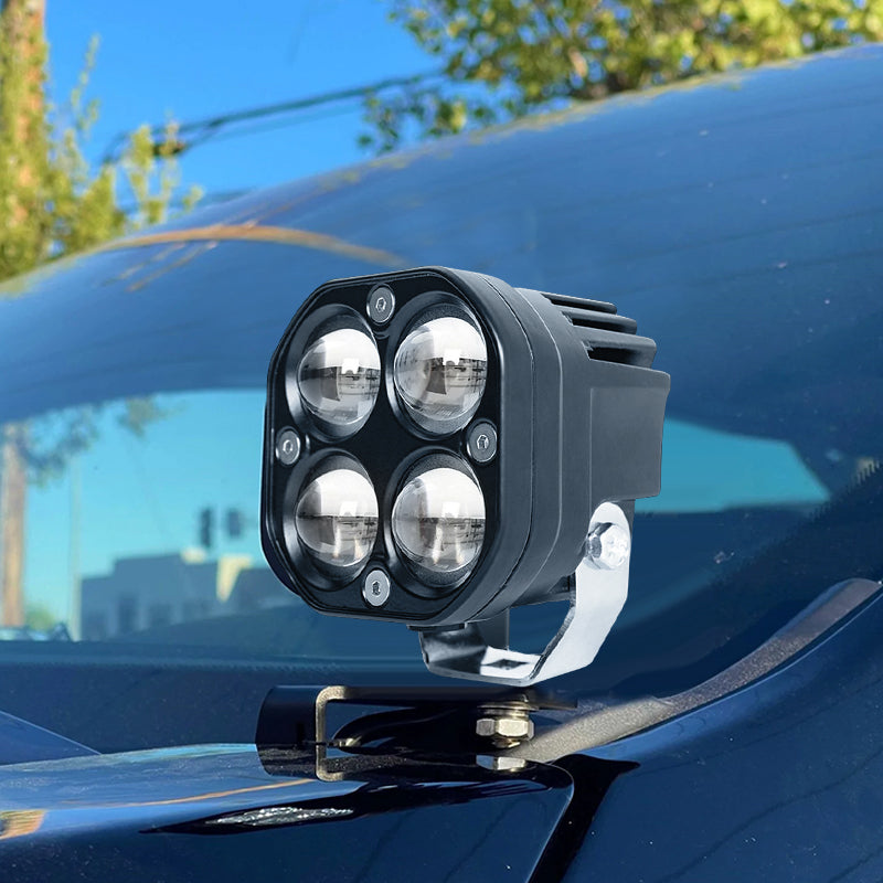 Square Two-color Car Headlight