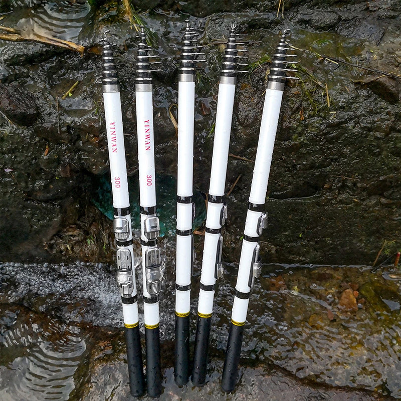 Mini Seat Carbon Fiber Telescopic Rock Fishing Rod