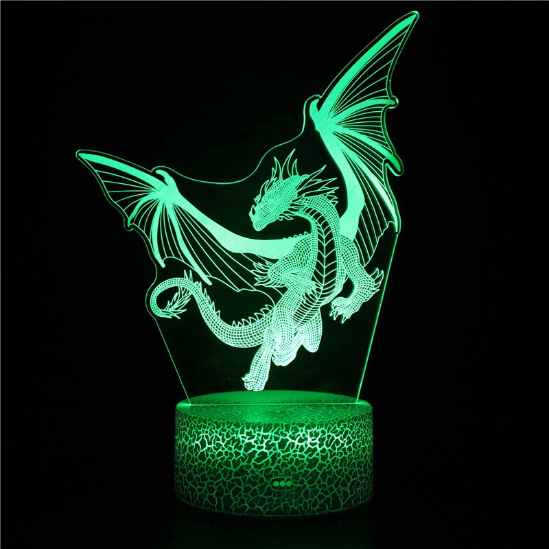 Multi-style Remote Control Color Dinosaur LED Night Light