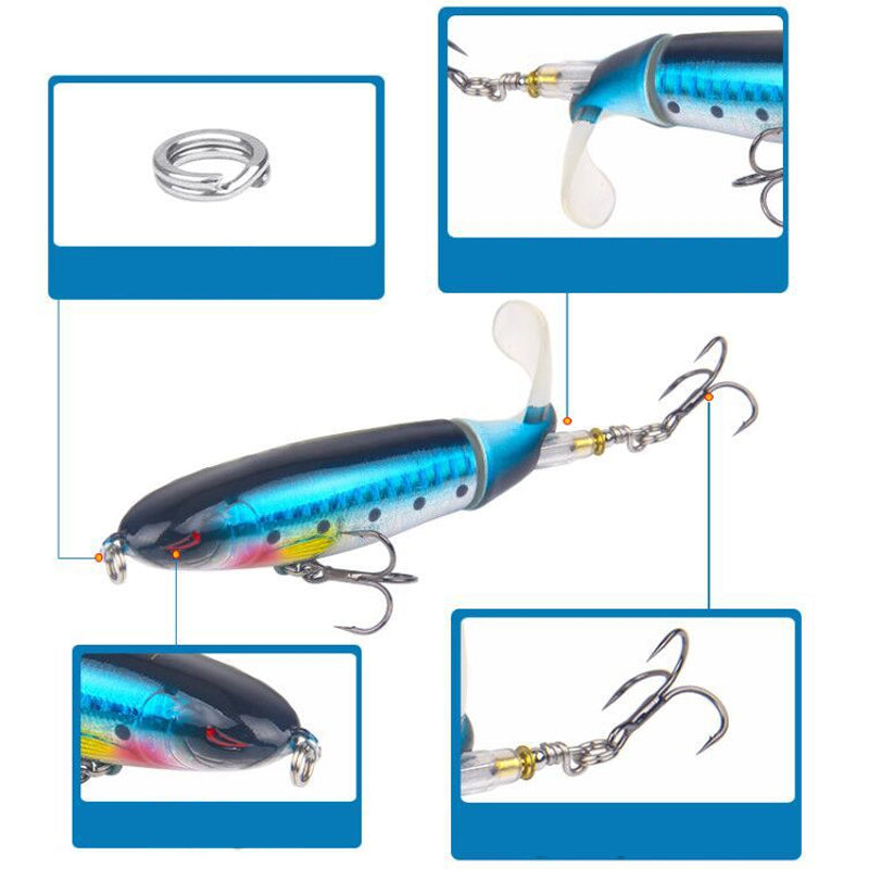 Propeller Surface Artificial Fake Bait