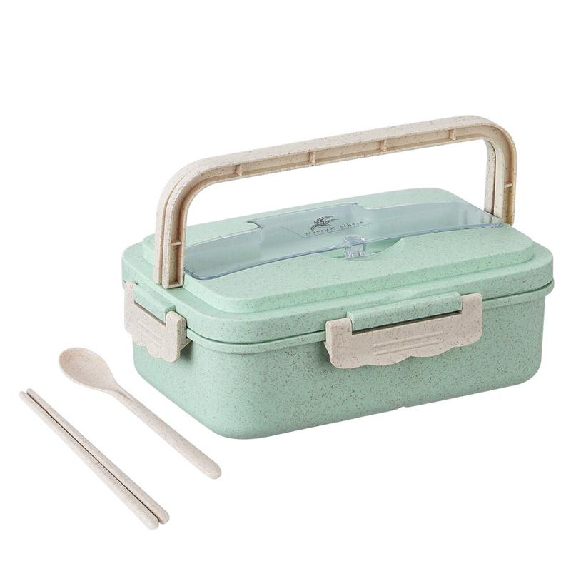 Beautiful Lunch Boxes With Eco-Friendly Wheat Straws