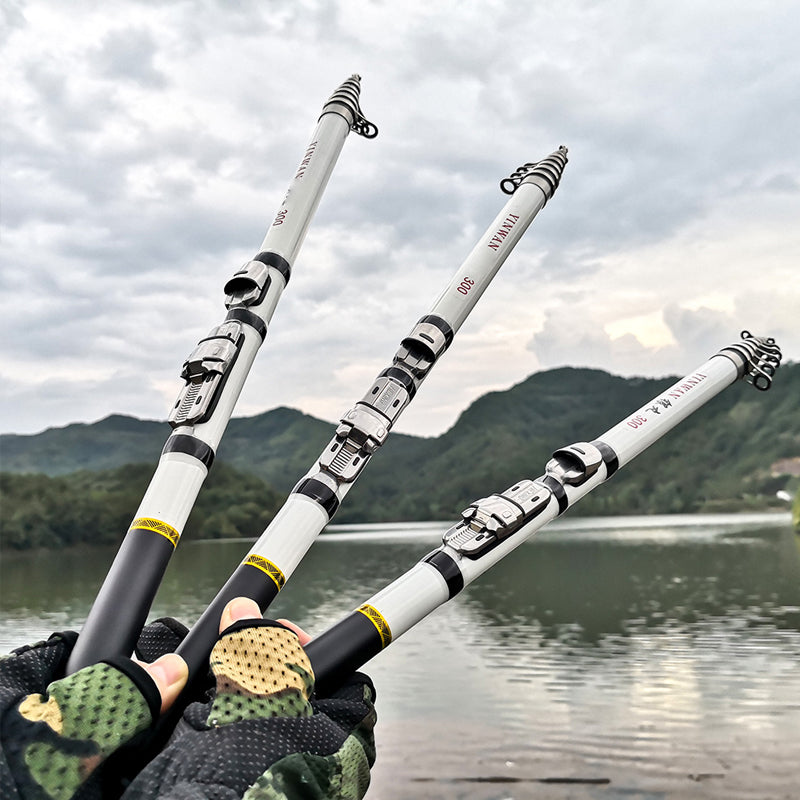 Mini Seat Carbon Fiber Telescopic Rock Fishing Rod