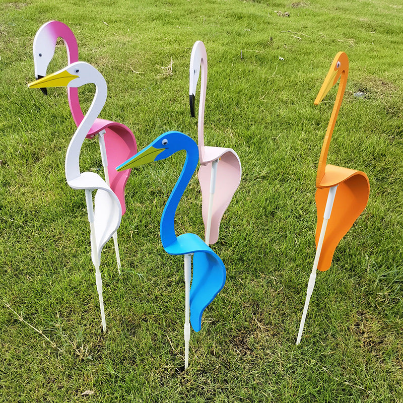 Whirling birds garden decoration