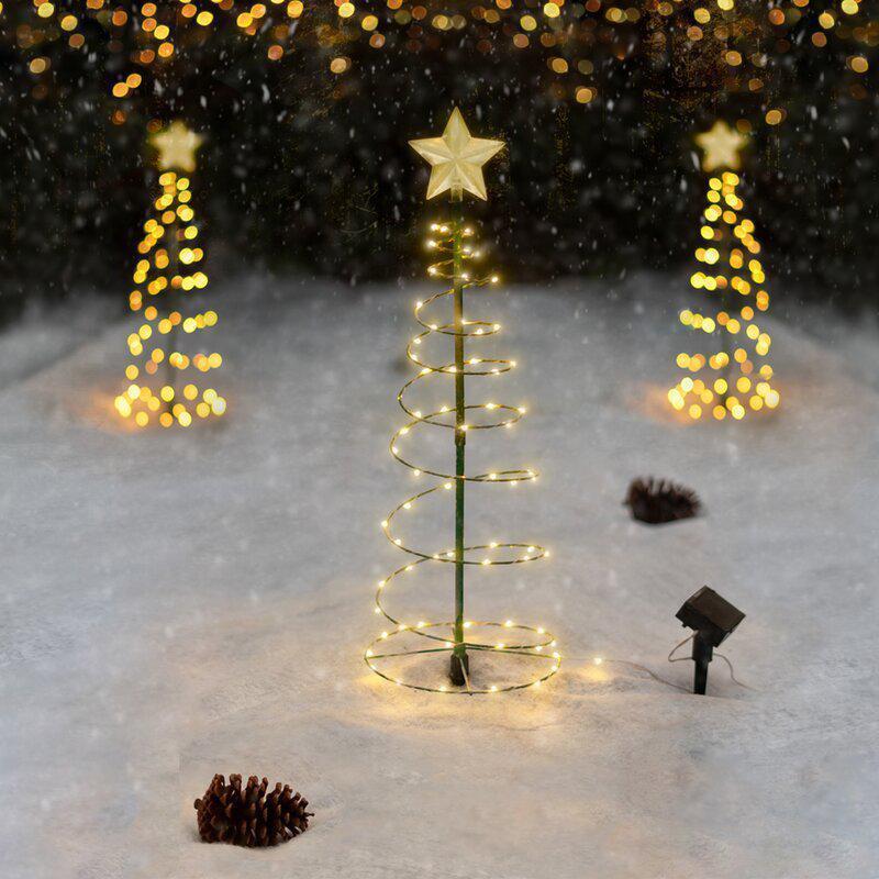 Solar LED Christmas Tree Decoration