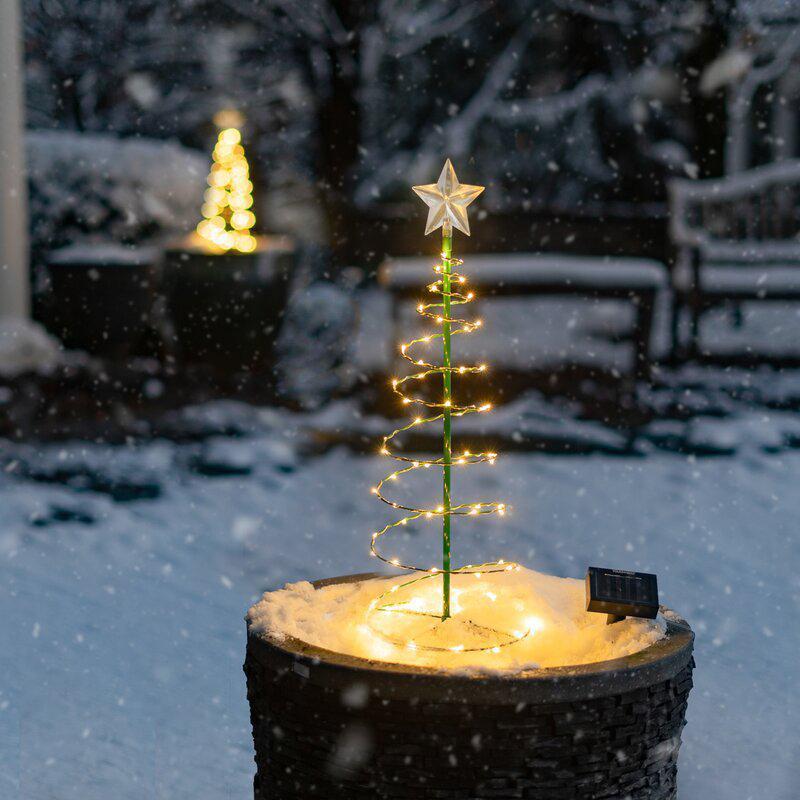 Solar LED Christmas Tree Decoration