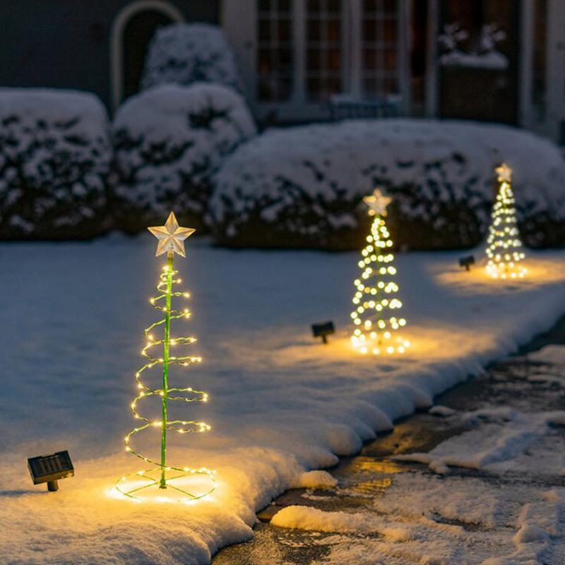 Solar LED Christmas Tree Decoration