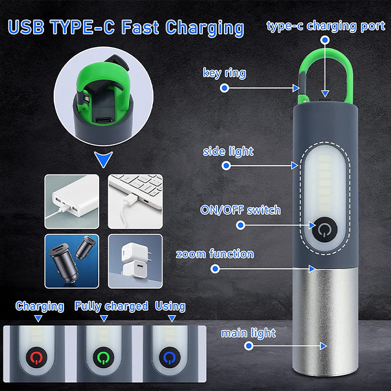 LED Rechargeable Flashlights