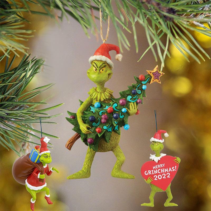 Grinch Christmas Tree Ornaments