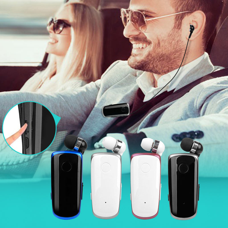 Collar-clip Bluetooth Headset