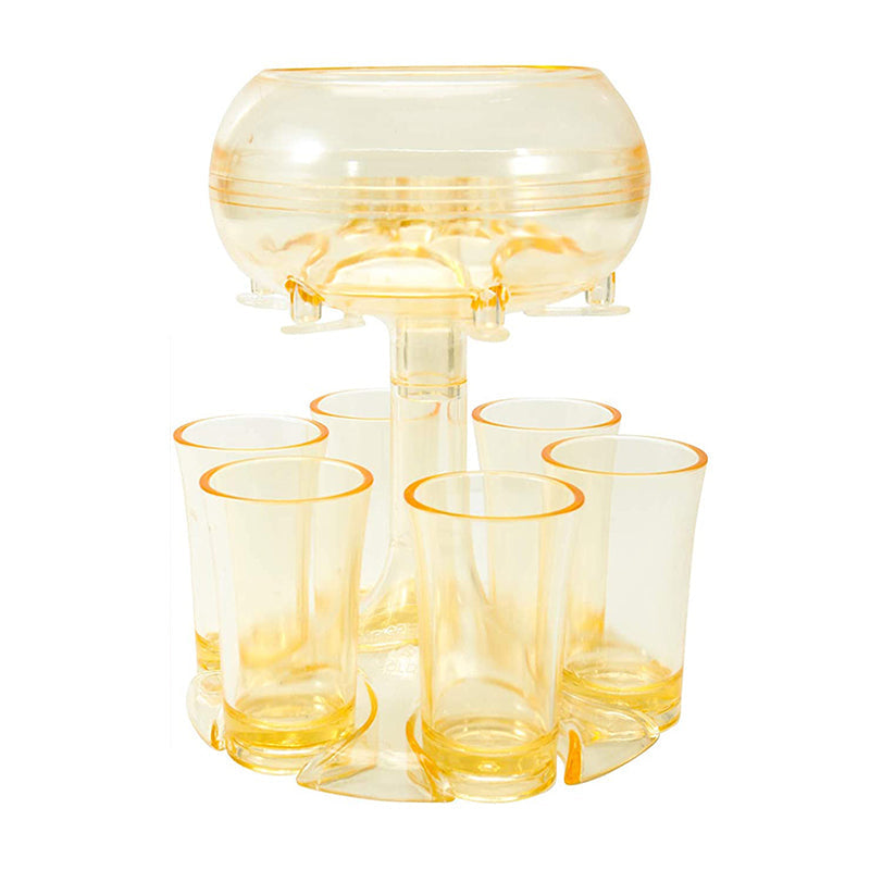 6 Shot Glass Dispenser and Holder