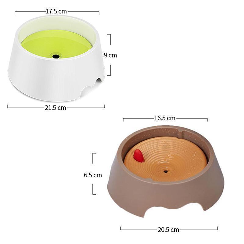 MVSTU™ Floating Pet Bowl Splash Proof Drinking Bowl